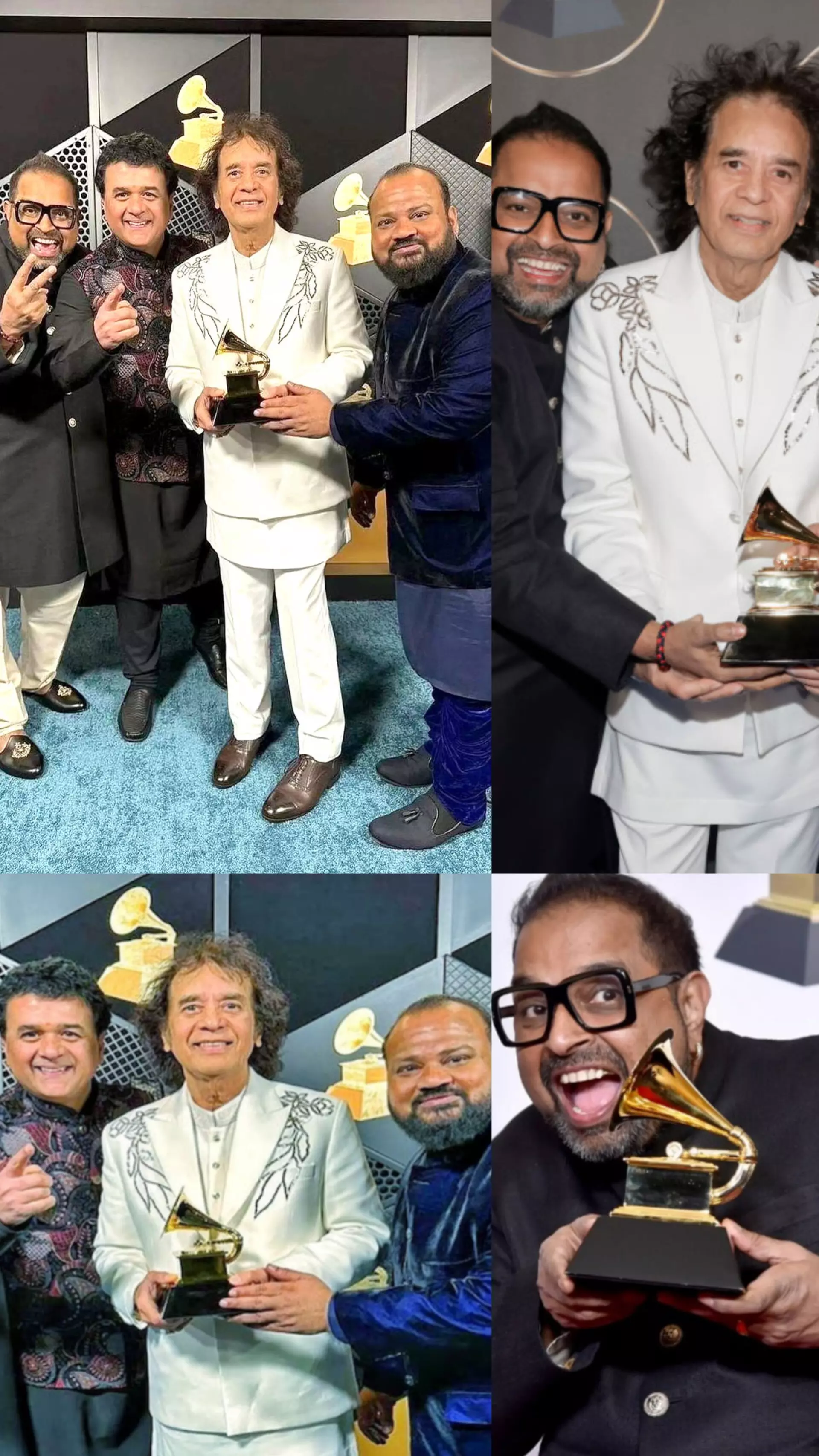 Grammy Awards 2024: भारत का शानदार प्रदर्शन, जाकिर हुसैन समेत कई कलाकारों ने जीता पुरस्कार