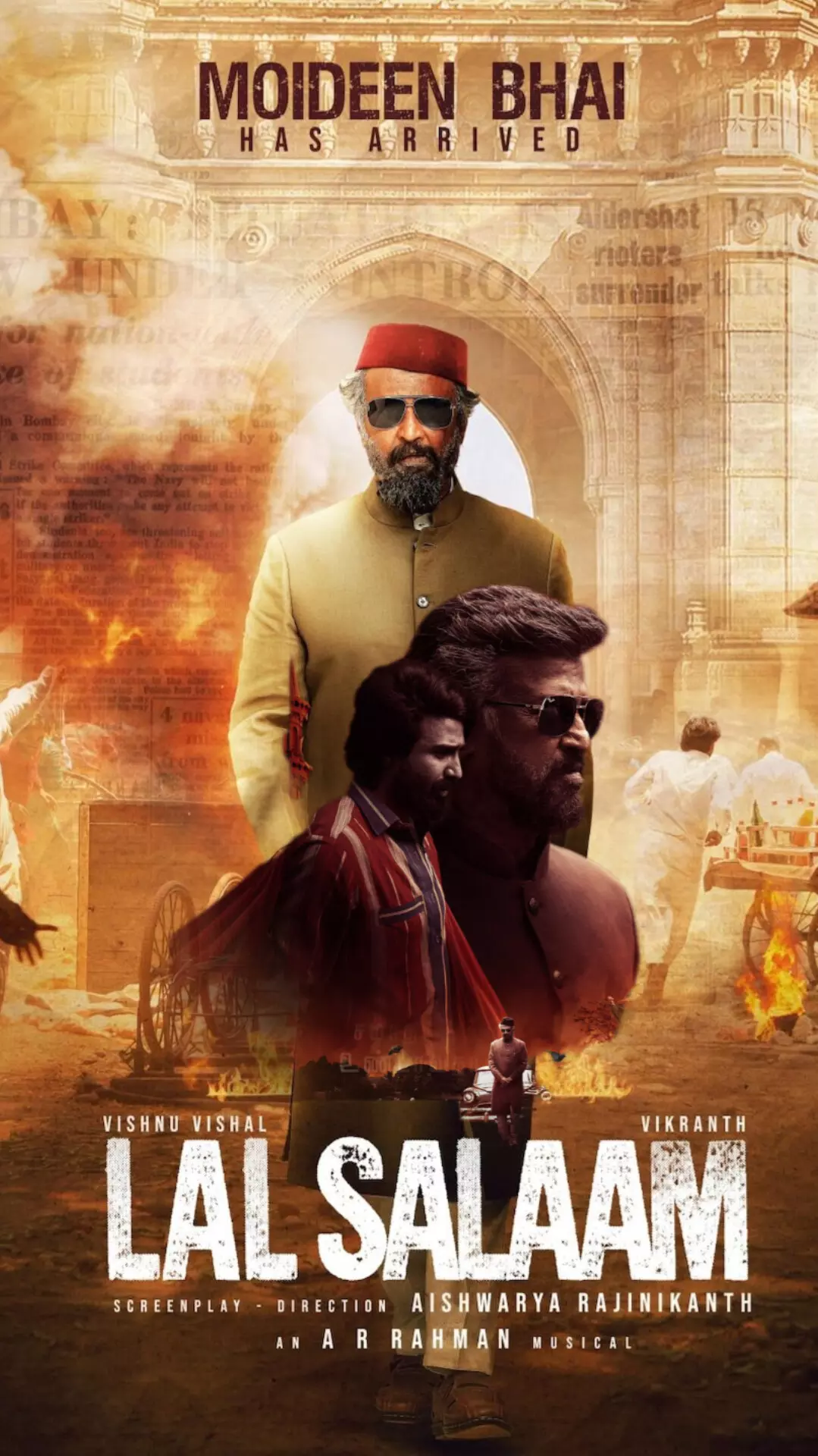 रजनीकांत की शानदार वापसी लाल सलाम 9 फरवरी को सिनेमाघरों में धूम मचा रही है!