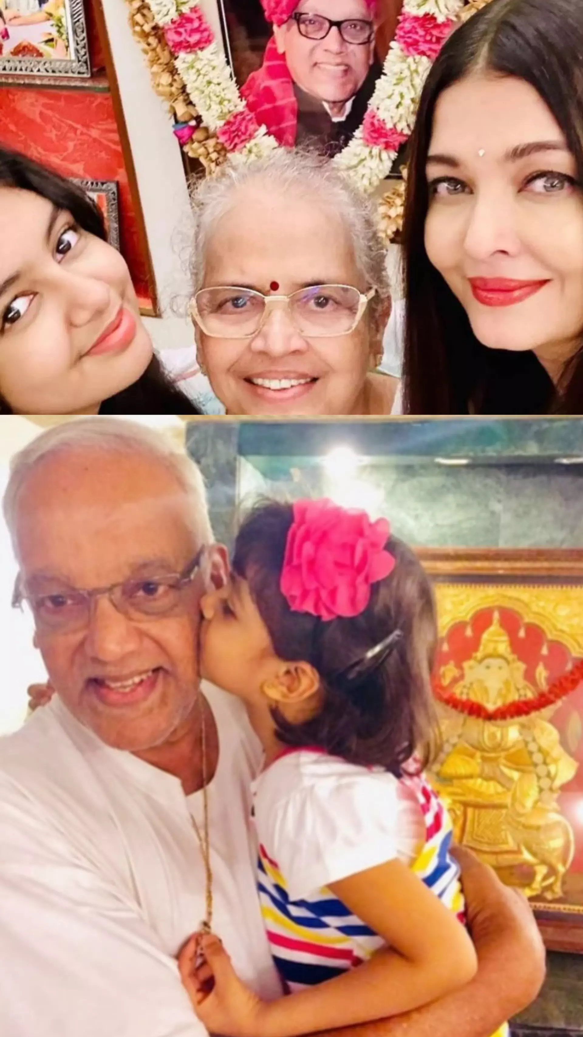 ऐश्वर्या राय बच्चन ने पिता की पुण्यतिथि पर भावुक पोस्ट शेयर किया, बेटी आराध्या के साथ तस्वीर भी पोस्ट की
