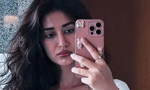 Disha Patani white dress