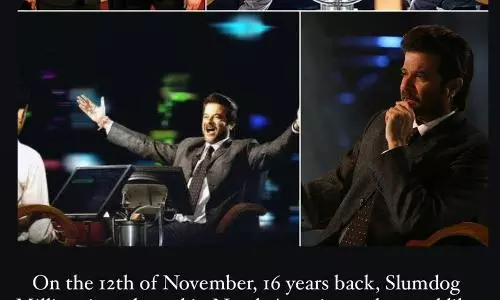 अनिल कपूर ने स्लमडॉग मिलियनेयर की उत्तरी अमेरिकी रिलीज़ के 16 साल पूरे होने पर व्यक्त किया कि वह इस अवसर के लिए हमेशा आभारी रहेंगे