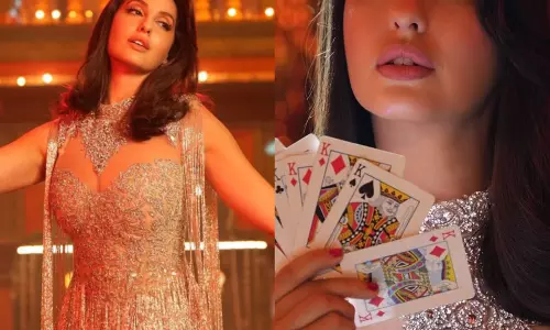 तेलुगु पंक्तियों का अभ्यास करने से लेकर अपनी भूमिका निभाने तक: नोरा फतेही ने मटका से बीटीएस साझा किया