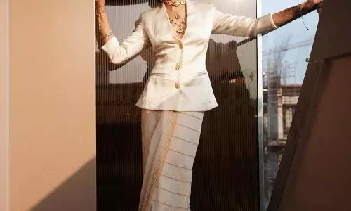 सान्या मल्होत्रा ने अपनी 2024 की चार्टबस्टर आँख के पीछे की झलक साझा की