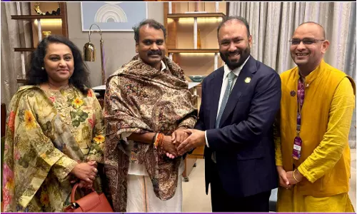 माननीय प्रधानमंत्री श्री नरेंद्र मोदी के WAVES 2025 विज़न से प्रेरित होकर, Lyca Group (यूके-यूरोप) और महावीर जैन फिल्म्स ने वैश्विक दर्शकों के लिए 9 भारतीय फीचर फिल्मों के निर्माण की साझेदारी की घोषणा की।