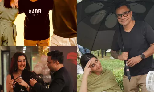 राशि खन्ना ने तलाखों में एक के सेट से विक्रांत मैसी के साथ पर्दे के पीछे की झलकियाँ शेयर कीं