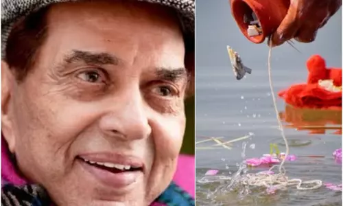 हरिद्वार में धर्मेंद्र की अस्थियों का विसर्जन, सनी–बॉबी देओल सहित पूरा परिवार वीआईपी घाट पर मौजूद