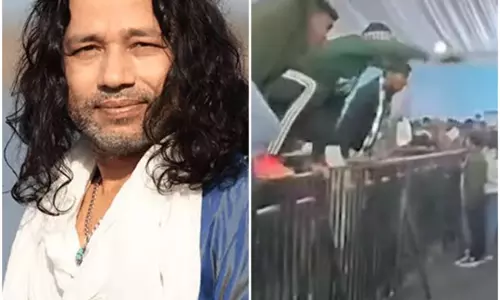 ग्वालियर गौरव दिवस में अव्यवस्था: कैलाश खेर के लाइव कॉन्सर्ट में बेकाबू भीड़, बैरिकेडिंग टूटी, मंच से गायक ने जताई नाराजगी